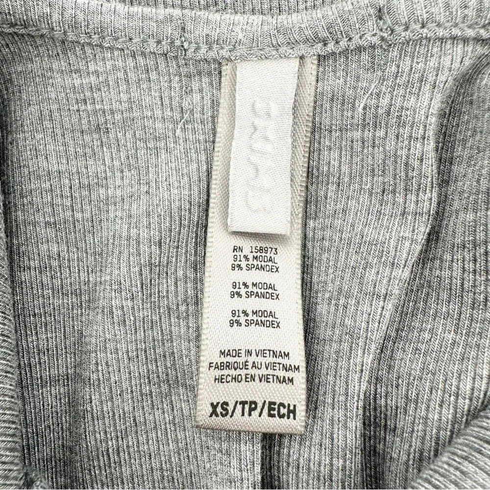 Skims Soft Lounge Heather Grey Long Maxi Slip Dress - Picture 13 of 15